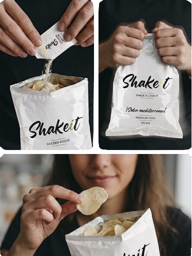 Ritual Shakeit: verter especias, agitar y disfrutar las chips premium